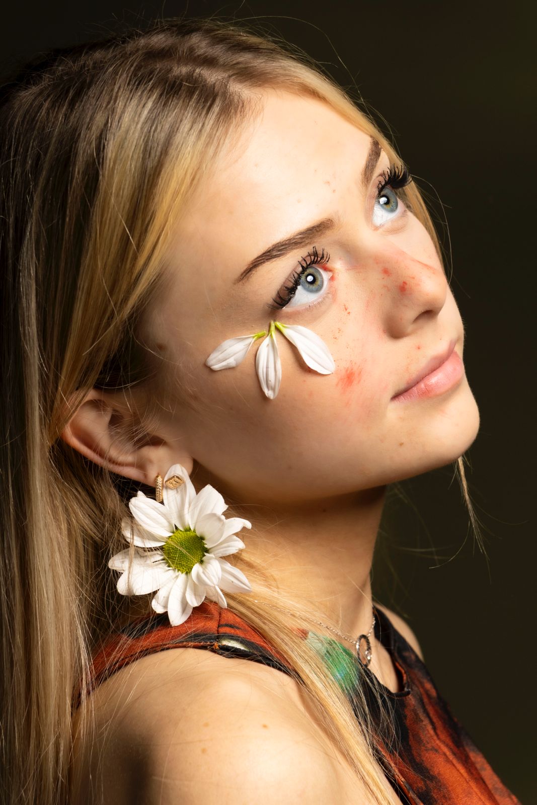 Daisy earring, profile — Under the Same Spell