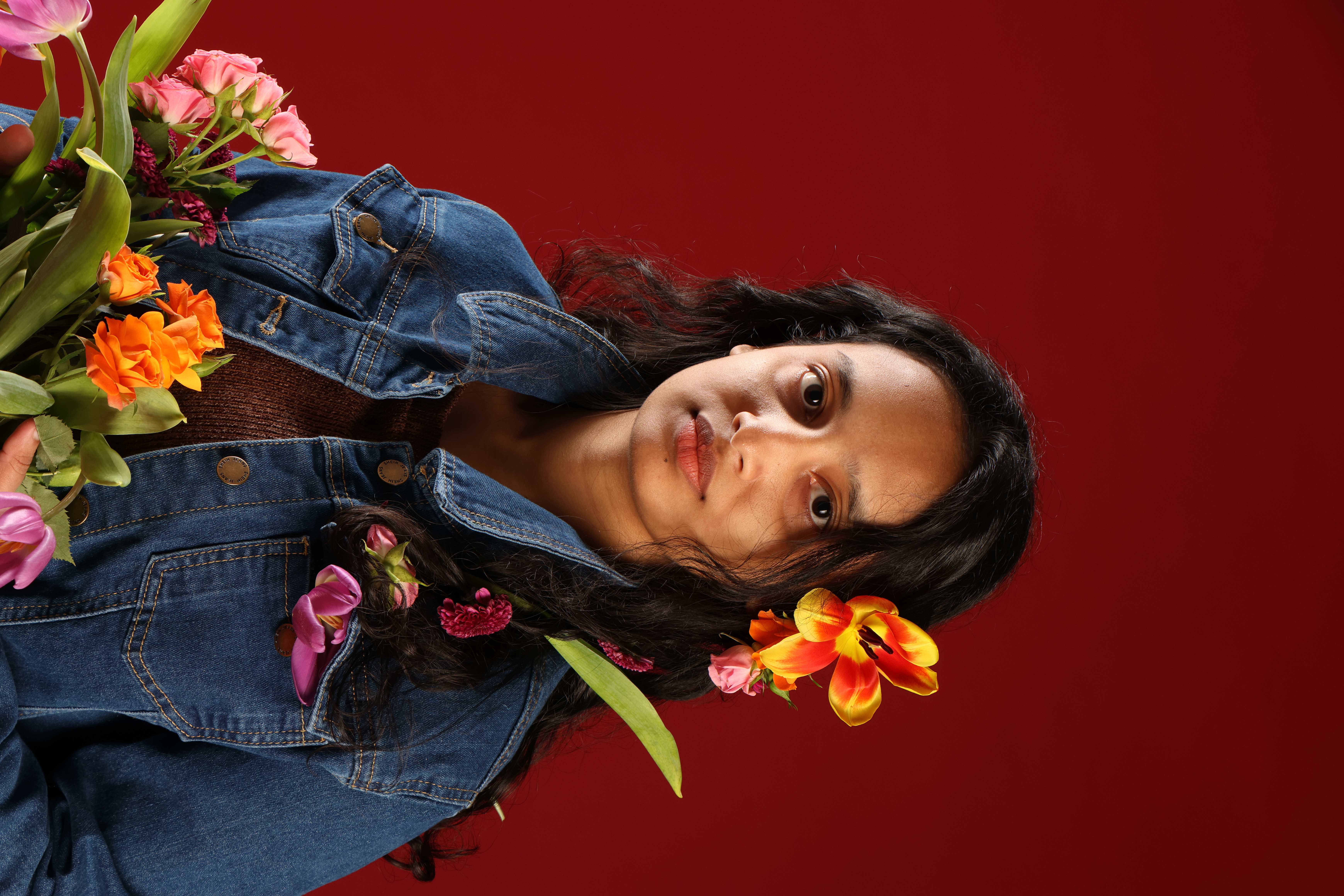 Embroidery reference — textile detail